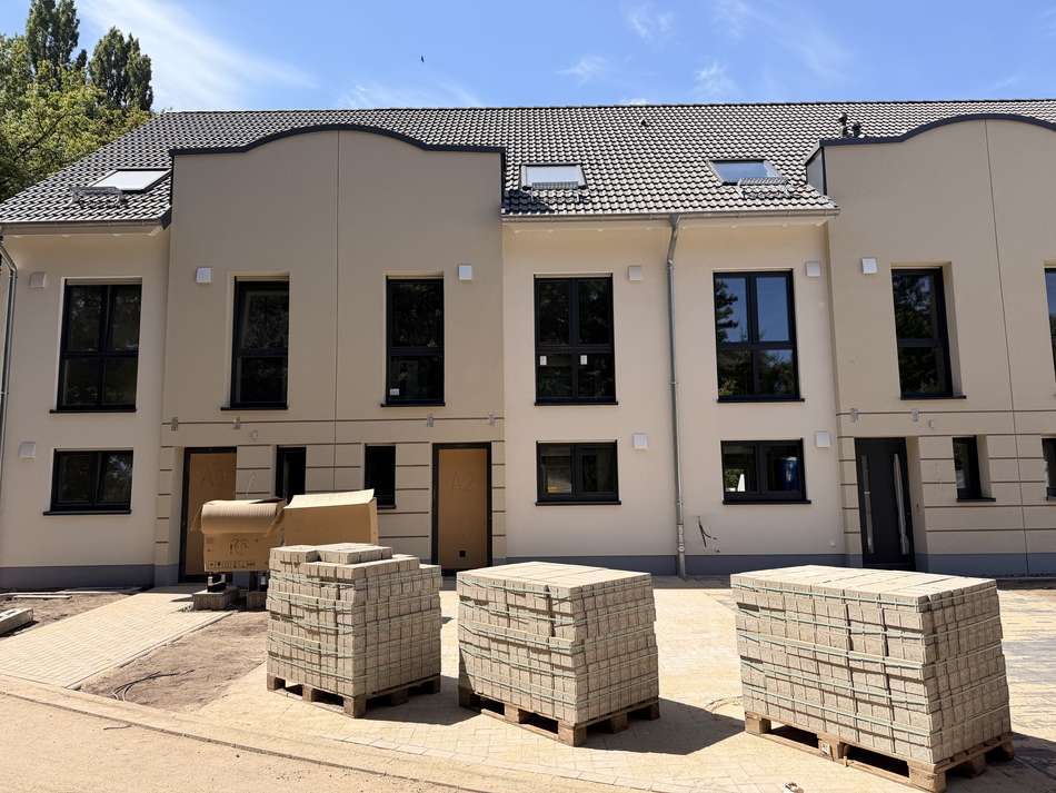 Straßenansicht Hausreihe A