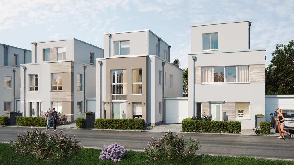 Straßenansicht Visualisierung