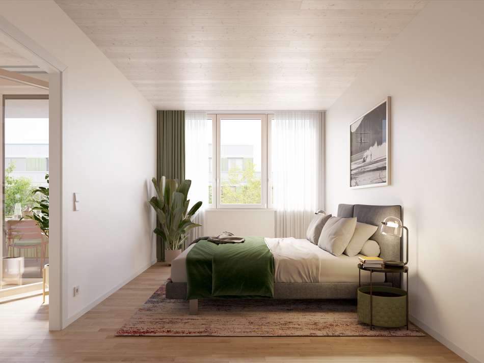 Große Fensterflächen