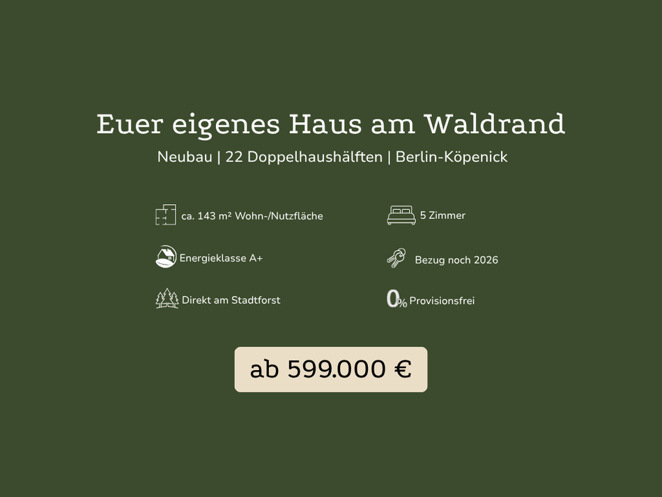 Am Stadtforst - Keyfacts