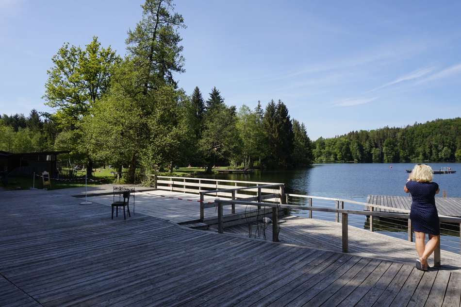 Tüttensee mit Liegeplatz