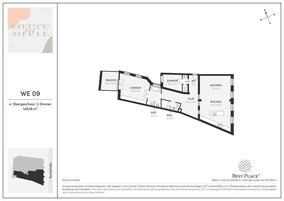 rochstrasse vertriebsgrundriss