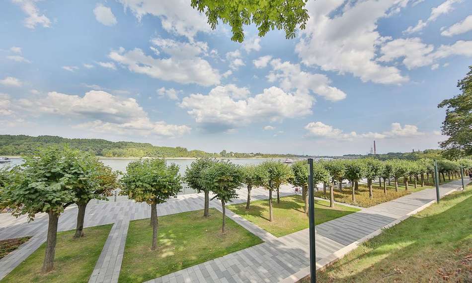 Kurze Wege bis zum Rhein