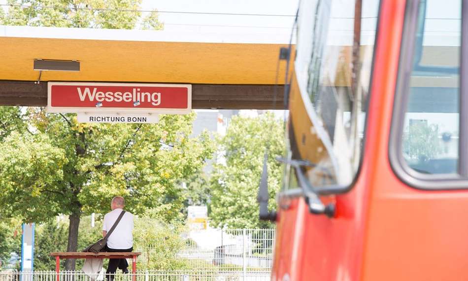 Mit der Straßenbahn nach Köln 